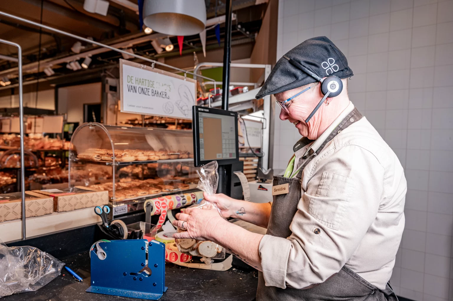 Aan het werk bij Plus Renswoude